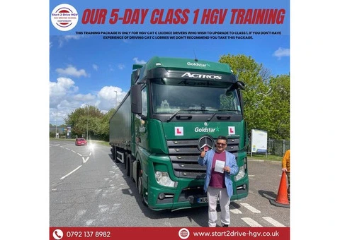 HGV Training: Your Way to Your Driving Dreams