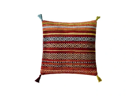 Kelim Cushion Covers by Oriental Weavers in Teal Colour