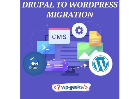 Efficient Drupal to WordPress Migration Services by HireWPGeeks