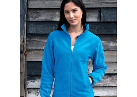Embroidered fleece