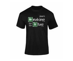 Personalised Bad Breaking Stag T-Shirt