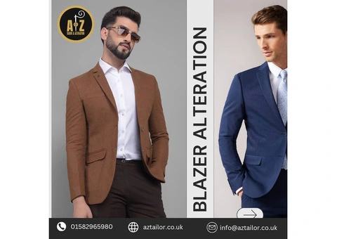 Blazer Tailor & Alterations Near Me UK