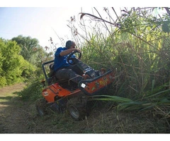 Ride-On Mower for Steep Slopes - Ultimate Stability and Performance!