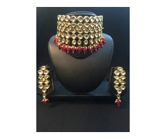 Buy Fashionable Big Choker Necklace Set Online in UK