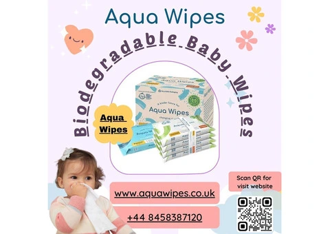 Sustainable Solutions: Biodegradable Wipes UK by Aqua Wipes