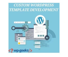 Custom WordPress Template Development by HireWPGeeks
