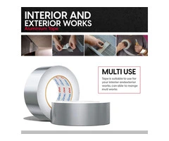 Heavy Duty Strong Aluminium Foil Adhesive Tapes Roll