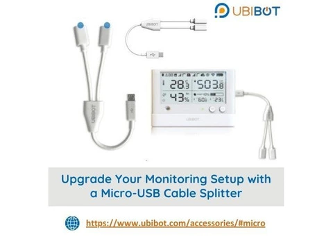 Upgrade Your Monitoring Setup with a Micro-USB Cable Splitter
