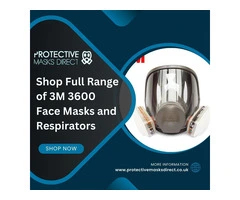 Shop Full Range of 3M 3600 Face Masks and Respirators