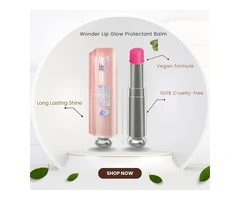 Blush Pink Wonder Lip Glow Protectant Balm at Beauty Forever London