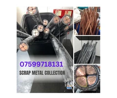 Metals Removal | Scrap Metal & Car Collection | Copper, Brass, Cables, Lead, etc