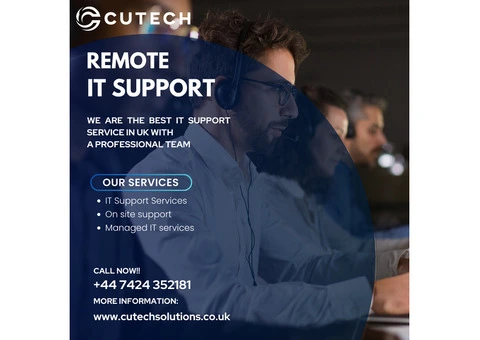 Elevate Your Business Efficiency with Remote IT Support Services