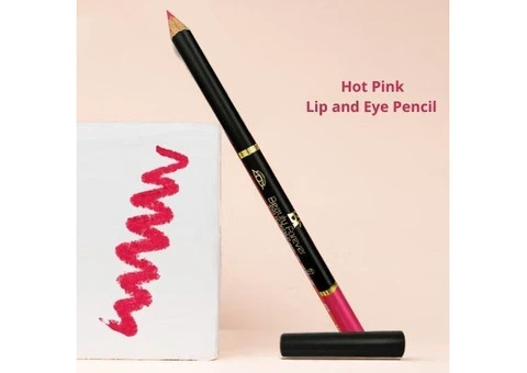 Hot Pink Lip and Eye Pencil - Beauty Forever London - 1/6