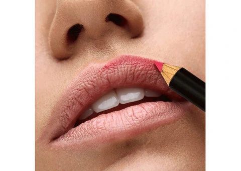 Hot Pink Lip and Eye Pencil - Beauty Forever London - 5/6
