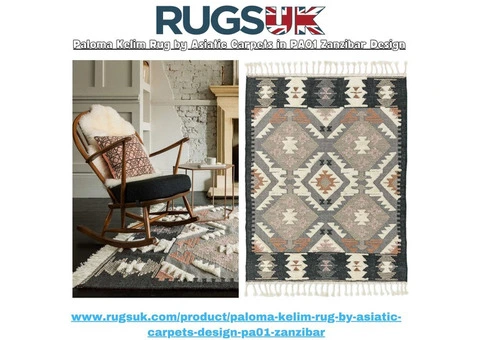 Paloma Kelim Rug by Asiatic Carpets in PA01 Zanzibar Design