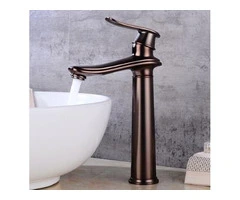 Traditional Style Oil Rubbed Bronze Finish Bathroom Sink Tap T0404OR