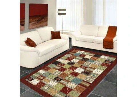 Elegant Brown Rug - Bedding Mill