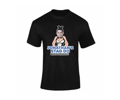 Personalised Dress and Bunny Ears Stag T-Shirt