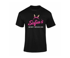 Personalised Rude Tiara Hen T-Shirt