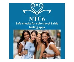 NTC6 Safety check in service for solo travel & ride hailing apps