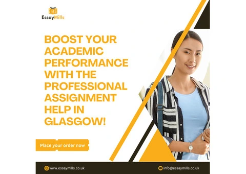 Get the best assignment help in the Glasglow