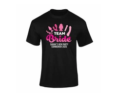 Personalised Sex Toys Team Bride Hen T-Shirt