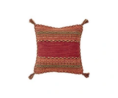 Kelim Cushion Covers by Oriental Weavers in Red Colour