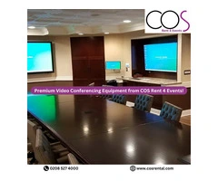 Premium Video Conferencing Equipment from COS Rent 4 Events!