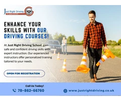 Join Just Right Driving School in Swindon for Quality Instruction and Personal Attention