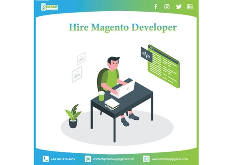 Hire Magento Developer | Magento Developer- Nimble AppGenie