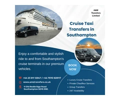 A&M Transfer Limited | Cruise Taxi in Southampton