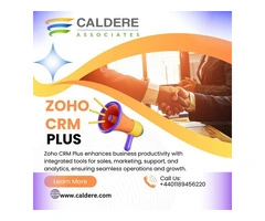 Zoho CRM Plus | Caldere: Transform Your Customer Management
