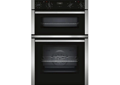 Neff Built In Double Ovens - Double-Glazed Doors