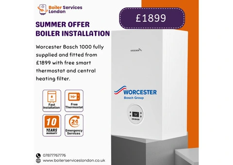 Save Big on Worcester Boiler Installation Limited Time Offer