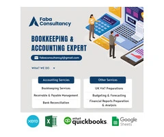 Professional Virtual Accounting & Bookkeeping Services | Quickbooks Online | Xero