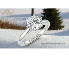 The Elegance of Platinum Engagement Rings in London