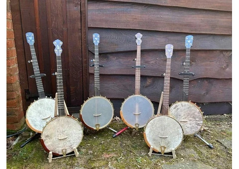 Personalized 4 & 5 String Banjo Brand Shop - W.G.F. Howson Instruments