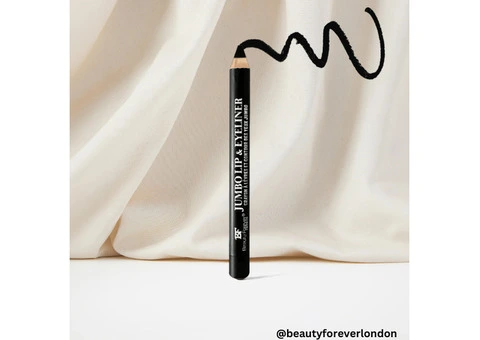 Black Jumbo Pencil Lip & Eyeliner at Beauty Forever London
