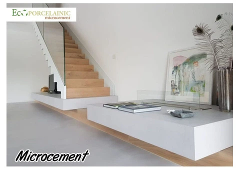 Elevate Your Interiors with Eco Porcelainic Microcement Coatings