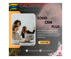 Advanced CRM Features with Zoho CRM Plus | Caldere