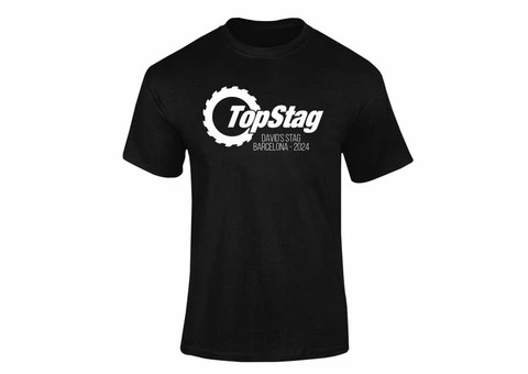 Personalised Top Stag Gear T-Shirt | CustomPartyWear