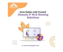 Grow Online with Trusted Domain & Web Hosting Solutions!