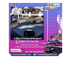 Unleash Your Style: Nottingham's T-Shirt Screen Printing