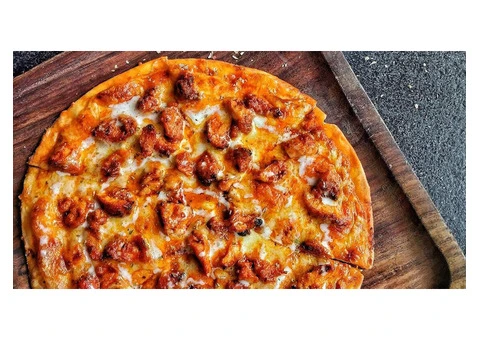 Butter Chicken Pizza