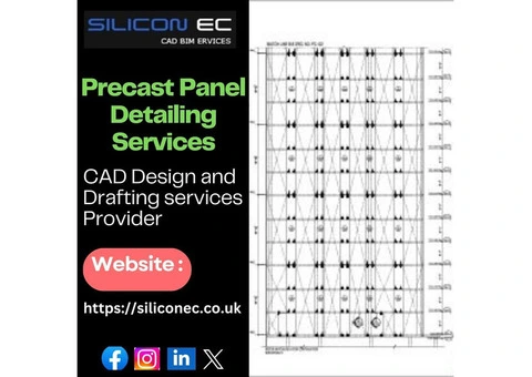 Precast Concrete Detailing Services with reasonable price