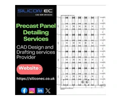 Precast Concrete Detailing Services with reasonable price