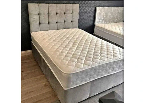 Brand New Double Bed with mattress - 5/7