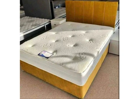 Brand New Double Bed with mattress - 6/7