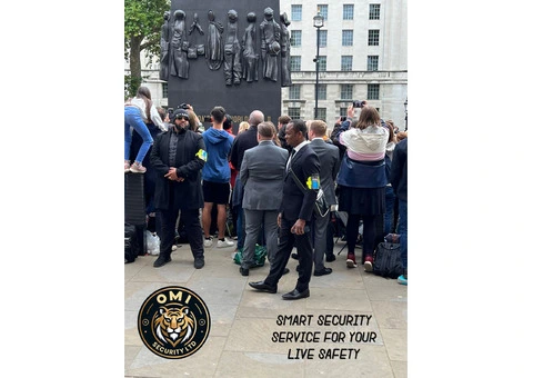SMART SECURITY SERVICE FOR YOUR LIVE SAFETY IN UK - OMI Security