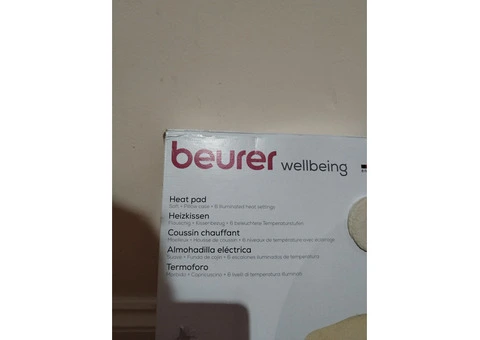 Beurer Wellbeing Cosy and Large Heat Pad with Removable Cover & 6 Heat Settings - 2/7